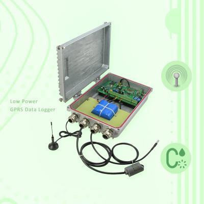 China Metal low power GPRS data logger temperature 420ma gsm zigbee electricity meter water temperature measurement for sale