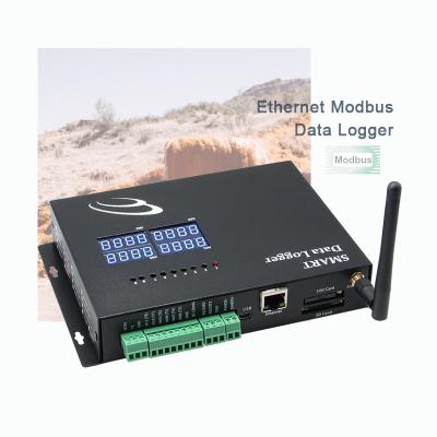 China Industrial Metal Ethernet Modbus RS485 Digital Data Logger Temperature Data Logger GSN8-MS for sale