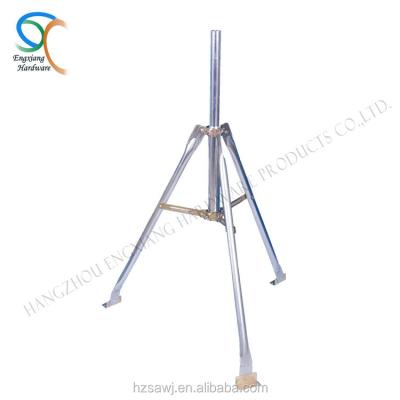 China High Quality 3ft Antenna Tripod Mount With Mast Pole For Universal Ku Band 45cm60cm75cm90cm120cm Satellite Dish TV Antenna Wifi Antenna for sale