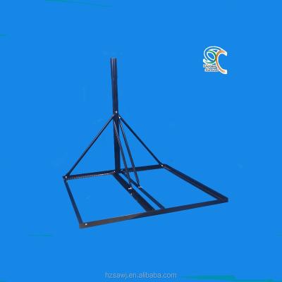 China Telecommunication Satellite Dish Antenna Metal Roof Support Bracket , Non Penetrating Roof Antenna Mount for sale