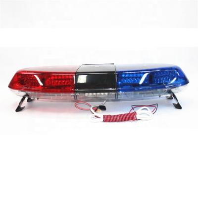 China PC + Aluminum Alloy Egg Shape High Power Led Emergency Police Ambulance Light Roof Mount Led Light Bar for sale