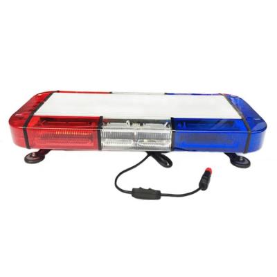 China Emergency Safety Vehicles Good Quality High Warning Power Led Minimum Flash Strobe Lightbar For Police Fire Ambulance Car for sale