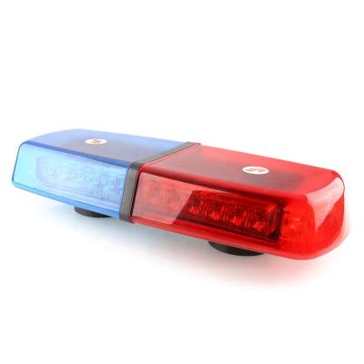 China PC Factory Price Police High Power LED Red Blue Cover LED Magnetic Min Turn Signal Light Bar for sale