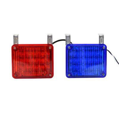 China PC red blue light flash signal light for police abumlance fire traffic truck for sale