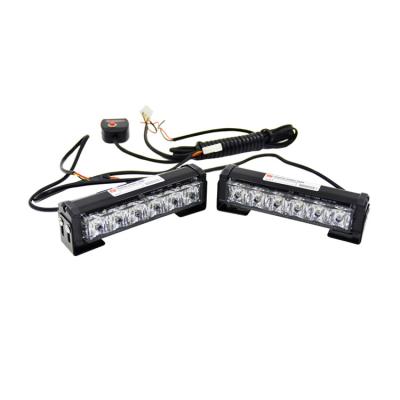 China All vehical Red Blue Police LED Emergency Strobe Light LED Strobe Grille Light Red Blue Traffic Advisor for sale