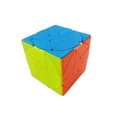 China 2021 new design puzzle toy plastic magic cube educational custom magic cube puzzle for kids ship magic cube for sale