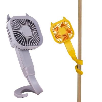 China Rechargeable Hand Hanging Electric Charging Mini Fan Hand Held Mini Twist Fan USB USB Variable Twist Fan for sale