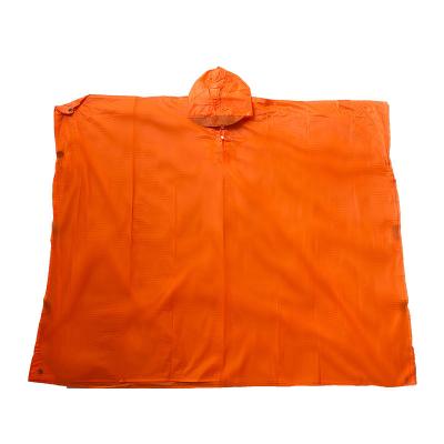 China Ground Sheet Mat Sunshade Tarp Outdoor Activities Poncho Multifunctional Rain Cape Waterproof Custom Adult Tent Hooded Windproof Waterproof Raincoat for sale