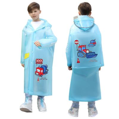 China 2022 light hot sale factory fashion cartoon raincoat kids cheap poncho for outdoor travel customized logo for sale