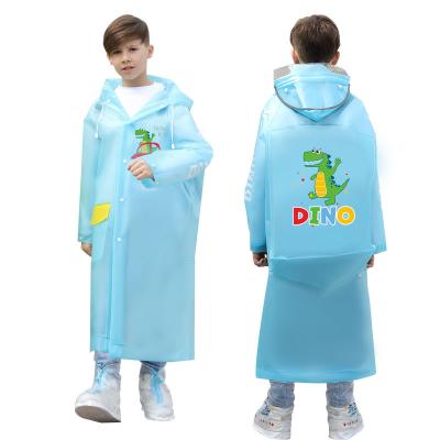 China 2022 light hot sale factory fashion cartoon raincoat kids cheap poncho for outdoor travel customized logo for sale