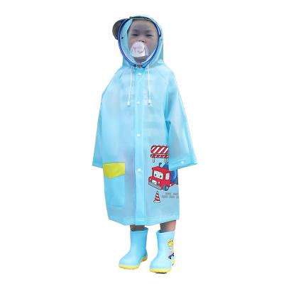 China jas style cartoon anak hujan kids raincoats lightweight animal poncho rain coat children hooded Rainsuit raincoat clothes for sale