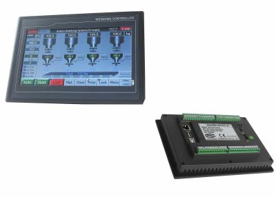 China HMI Load Cell Display And Controller With 4 Material & 2 Speed Feeding for sale