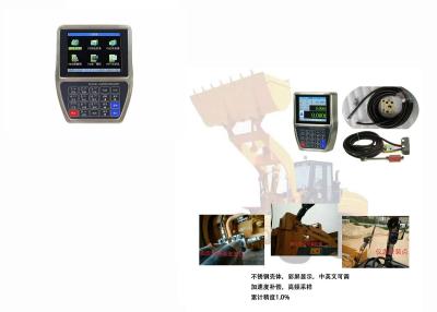 China Build-in Printer Shovel Loader Indicator, Big Dispaly On Board Weighing Systems For Wheel Loaders for sale