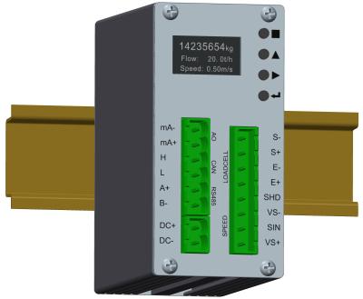 China CANBUS Communication Guide Rail Type 24V Belt Weigh Feeder Controller for sale