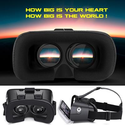 China High Quality 3D VR Glasses Virtual Reality Headset Plastic Google Cardboard for sale