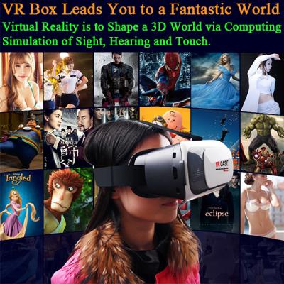 China Best Selling VR Box VR Case 3D VR Headset Plastic Virtual Reality Glasses VR Box Manufacturer for sale