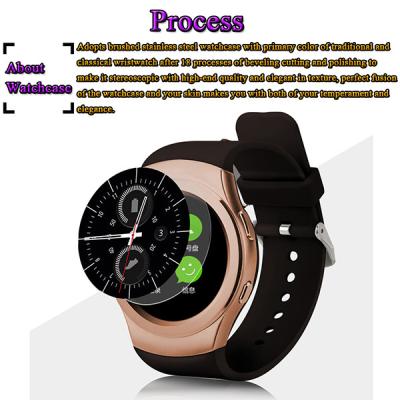 China MTK2502C 128M 1.3-Inch 240 x 240 Pixels High Definition IPS Round-shaped Screen Smart Watch Phone China Manufacturer for sale