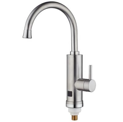 China Electric Instant Heating Electric Faucet Manufacturer Zhejiang Faucets Hot Cold Deck Mounted Hot Water Heater Faucet for sale