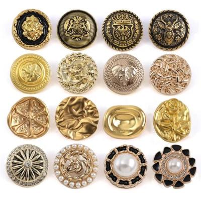 China Washable Wholesale Custom Metal Silver Snap Ring Button Hollow  Metals Snap Buttons For Clothes for sale