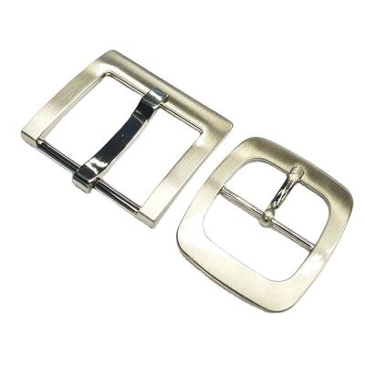 China Nickel-Free Custom High Quality 40mm Men Pure Brass Buckle For Belt Head Metal Copper Pin Buckles Diy Manual Craft Decoration 38-39mm Belts for sale