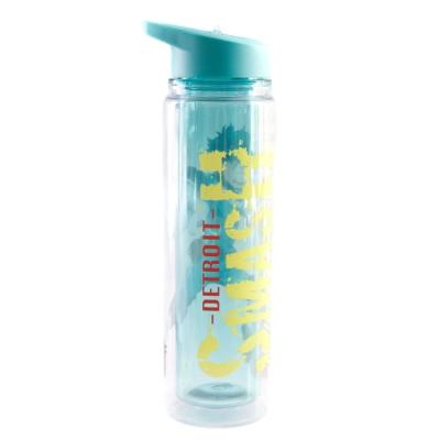 China Real Sustainable Popular Gym Sport Protein Hydration Shaker Double Wall Plastic Water Bottle for sale