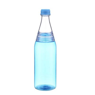 China 2019 Sustainable Hot Selling BPA Free Coke Shape Bottle Water Juice Plastic Bottle for sale