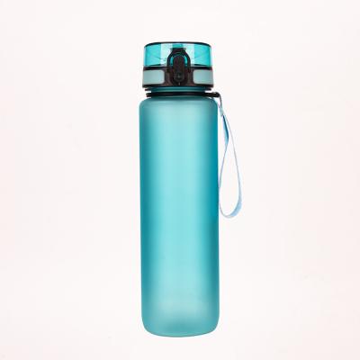 China 1000ML Tritan Sustainable Wide Mouth Sports Bottle BPA Free Plastic Water Bottles for sale