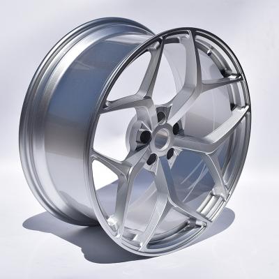 China 10000t High Pressure Forging Aluminum Full Size 18 19 20 Inch Passenger Car Alloy Wheels Rims Black Monoblock Forged Wheel for sale