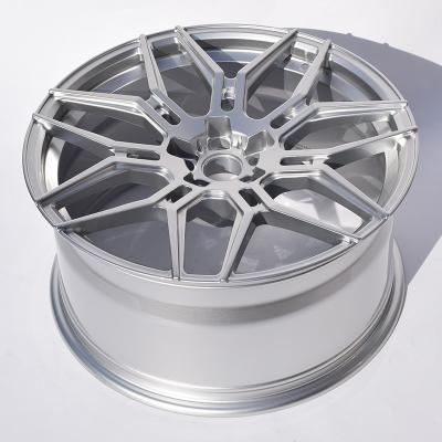 China Custom 6061 T6 Aluminum Alloy Forged Wheels 19 20 21 22 Passenger Car Rims 5x114.3 5x130 Bronze Silver Grey Rims for sale