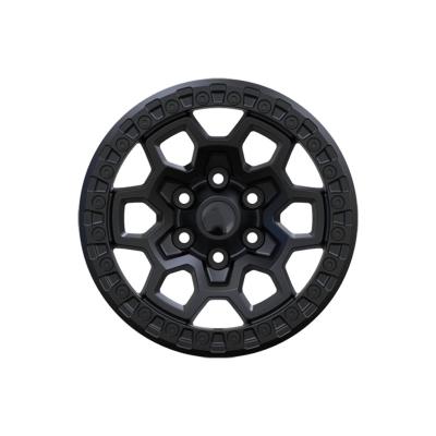中国 17インチオフロードカスタム鍛造式ビーズロックホイール 17 X 9 アルloy Beadlock マットブラック アルloyホイール リトロフィット/アップグレード目的 販売のため