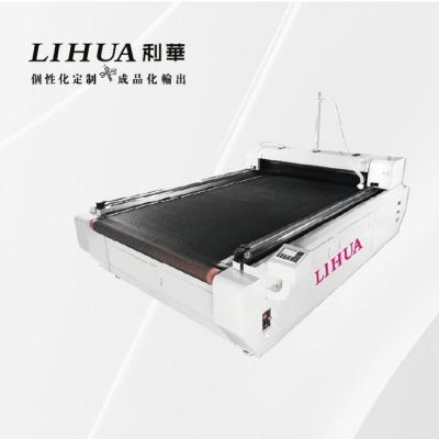 China Manufacturing Plant Lihua Camera Scanning System Curtain Top Style Cutting Machine 220V/500-1000W for sale