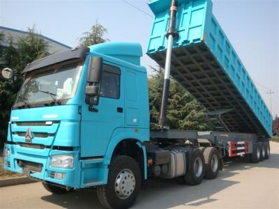 China high quality SINOTRUK HOWO DUMP SEMI TRAILER for sale