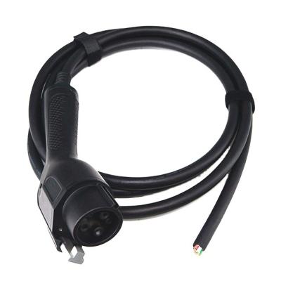 China Electric Car 5 Meters Type 1 SAE J1772 EV Cable 16A Long Electric Car Charger EV Charging Cable for sale