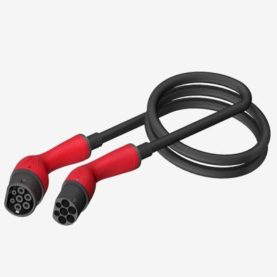 China Single Phase Electric Vehicle Type - 2 To Type - 2 Ev Cable 32A Type2 Ev Charger Charging Cable Type - 2 for sale