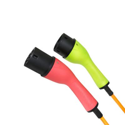 China 11kw Type - 2 Ev Connector Cable Workersbee Ev Cable Charging 3 Mode for sale