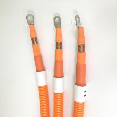 China 125A Series Environmental and Portable Fast EV PE XLPE Charging Cable for EV Charging Stake for sale