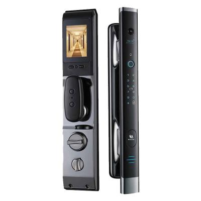 China High Quality Fingerprint Password Anti-theft Smart Lock With Visual Doorbell MJ-68-2 for sale