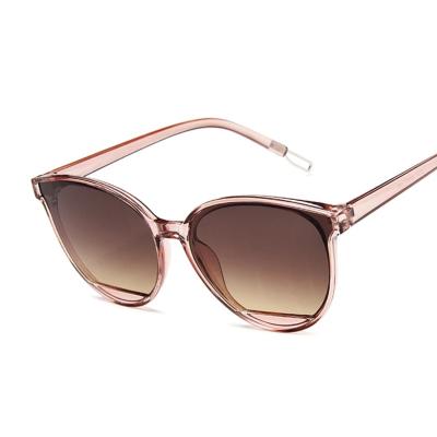 China 2021 Fashion Sun Glasses Sunglasses UV400 Jelly Color Round Cat Eye Women's Fashion New Arrival Retro Fashion Sun Glasses for sale