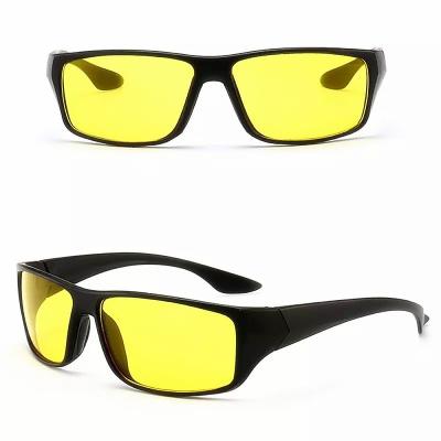 China Sports Sunglasses Wholesale Sports Sunglasses Sport Driving Sun Glasses Sun Glasses Yellow Anti-Glare Night Vision Glasses For Women Men for sale