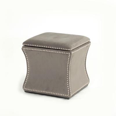 China Home Furniture Multifunctional Storage Step Around Seated Stool Ottoman Box for sale