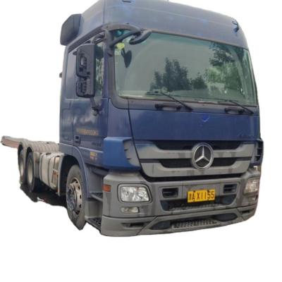 China Good Condition Used Mercedes Ben Actros 2644 Trailer Head Cargo Trucks 10 Wheeler 6x4 Truck Head For Used 6867x2500x3950 (mm) for sale