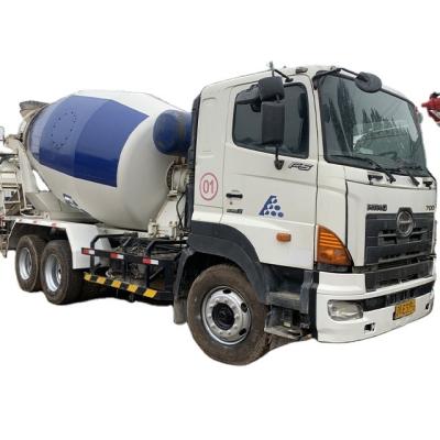 China 10cbm hotels used condition HINo concrete mixer machine isuzu truck mixer for sale, 10m3 concrete mixer truck for sale