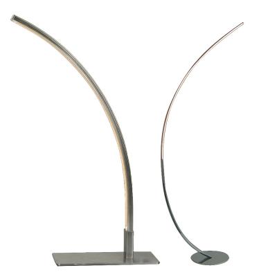 China 2023 hotel floor lamp arc cheap led fishing floor lamps curve fishing curved led floor lamp for living room decor for sale