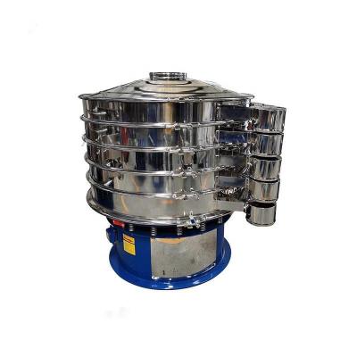 China Chemicals Stainless Steel Electric Sifting Granule Powder Industrial Rotating Circular Rotary Vibrating Screen Sieve Price for sale