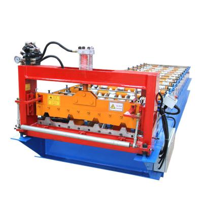 China Building material stores new style step tile roof sheet roll forming machine for sale