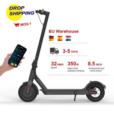 China Free Shipping Smart Electric Adult Scooter Scooter Eu Warehouse Electric Scooter APP/waterproof IPX4 XG Dropship for sale