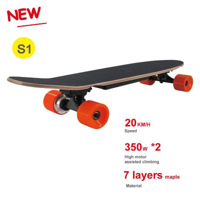 China Cheap Unisex Elektro E Longboard Skate Board Electric Skateboard Off Road Kits E-Rate Electric Skateboard for sale