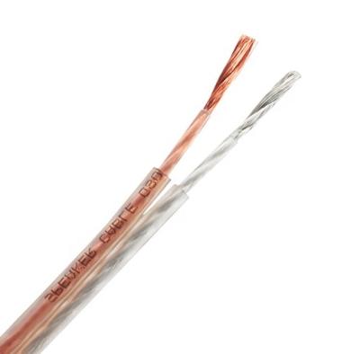 China Car factory price 2 pure copper parallel cable home improvement dual cable audio cable speaker cable for sale