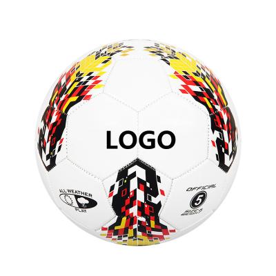 China Newest Soccer / Volleyball Standard Size 5 Football Pvc Quilted Sports League Match Training Footballs for sale