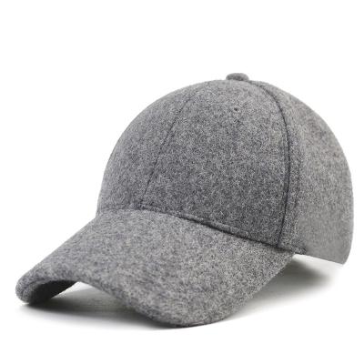 China breathable & Mowin Street Fashion Men Women Waterproof Korean Custom Baseball Woolen Outdoor Hats for sale